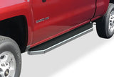 Stainless Steel Both Sides Running Board-H Series 2001-2007 Chevy/GMC Silverado/Sierra "Classic" 1500/1500HD/2500/2500HD/3500 Crew Cab IB03RJJ1Y