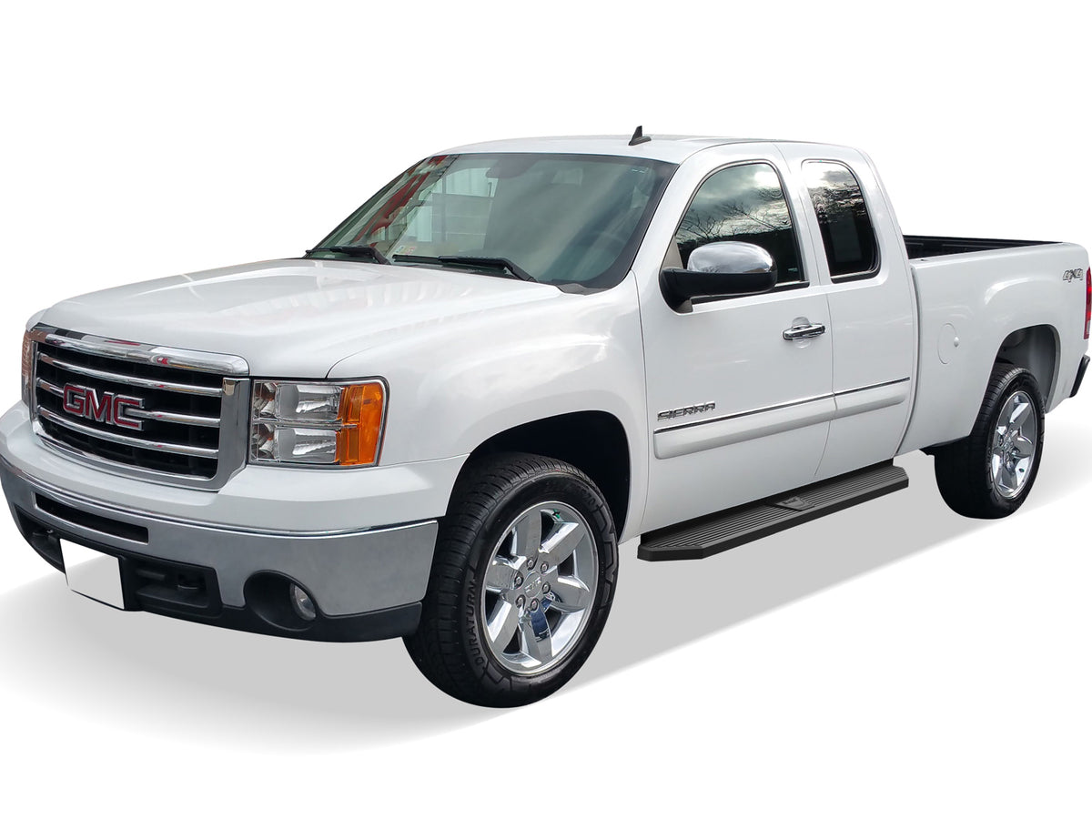 Stainless Steel Both Sides Running Board-H Series 1999-2007 Chevy Silverado/GMC Sierra Classic 1500 Extended Cab\ 2001-2007 Chevy Silverado/GMC Sierra Classic 2500/3500 Extended Cab IB03RJJ4H