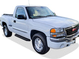 Stainless Steel Both Sides Running Board-H Series 1999-2007 Chevy/GMC Silverado/Sierra "Classic" 1500 Regular Cab\ 2001-2007 Chevy/GMC Silverado/Sierra "Classic" 2500/3500 Regular Cab IB03RJJ7H