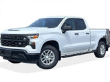 Stainless Steel Both Sides iStep W2W 6 Inch Chevy Silverado 1500\Chevy Silverado 2500\Chevy Silverado 3500\GMC Sierra 1500\GMC Sierra 2500\GMC Sierra 3500 IB03SAG1LB