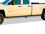 Stainless Steel Both Sides iStep W2W 6 Inch Chevy Silverado 1500\Chevy Silverado 1500 LD\Chevy Silverado 2500\Chevy Silverado 3500\GMC Sierra 1500\GMC Sierra 2500\GMC Sierra 3500 IB03SAI5XC