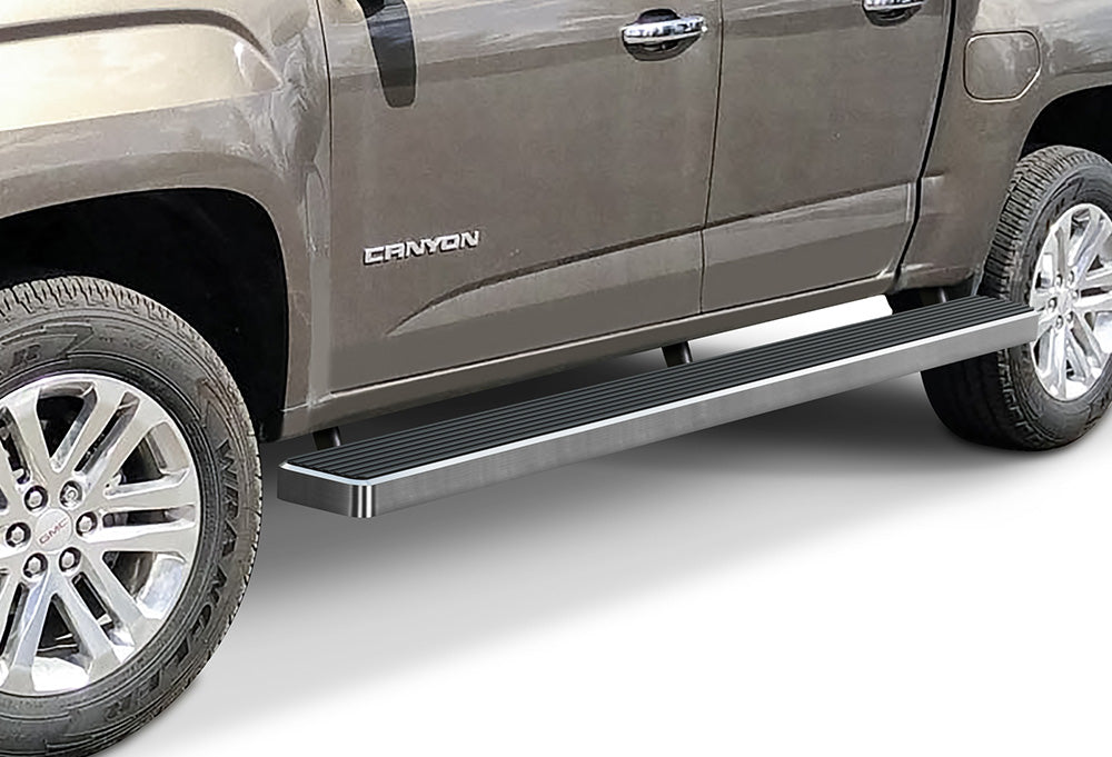 Stainless Steel Both Sides iStep W2W 6 Inch 2015-2026 Chevy Colorado Crew Cab\ 2015-2026 GMC Canyon Crew Cab 5 ft Bed IB03SAI7SA
