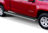 Stainless Steel Both Sides iStep W2W 6 Inch 2015-2022 Chevrolet Colorado Extended Cab\ 2015-2022 GMC Canyon Extended Cab\ 6 ft Bed IB03SAI8LA