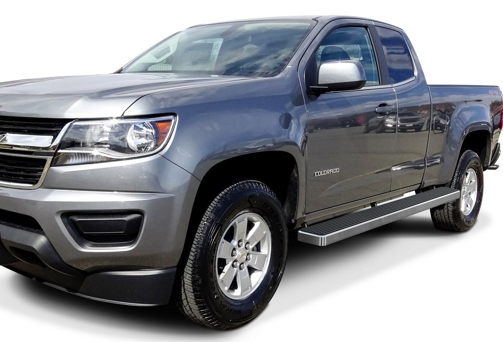 Stainless Steel Both Sides iStep W2W 6 Inch 2015-2022 Chevrolet Colorado Extended Cab\ 2015-2022 GMC Canyon Extended Cab\ 6 ft Bed IB03SAI8LA