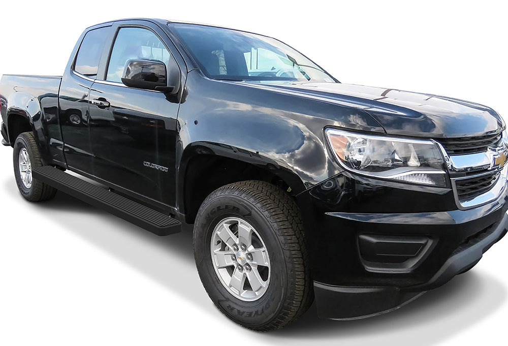 Stainless Steel Both Sides iStep W2W 6 Inch 2015-2022 Chevrolet Colorado Extended Cab\ 2015-2022 GMC Canyon Extended Cab\ 6 ft Bed IB03SAI8LB
