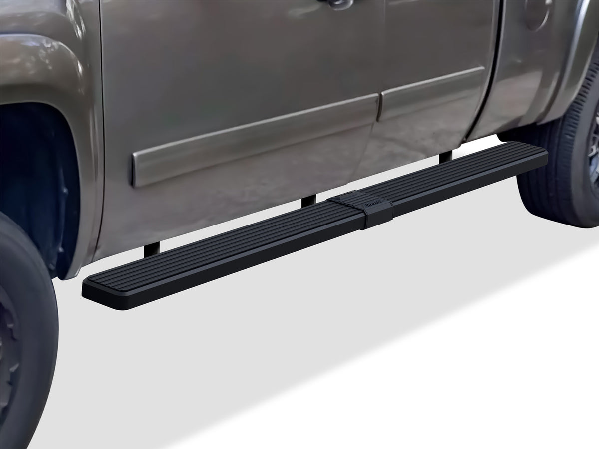 Stainless Steel Both Sides iStep W2W 6 Inch 1999-2013 Chevy Silverado/ GMC Sierra 1500/2500 Extended Cab 6.5 ft Bed\ 2001-2014 Chevy Silverado/ GMC Sierra 2500HD/3500 Extended Cab 6.5 ft Bed\ (Excl. C/K Classic Body Style & S.S. Models) IB03SJJ4LB