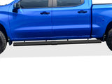 Stainless Steel Both Sides iStep W2W 5 Inch Chevy Silverado 1500\Chevy Silverado 2500\Chevy Silverado 3500\GMC Sierra 1500\GMC Sierra 2500\GMC Sierra 3500 IB03WAG1SB