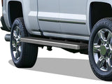 Stainless Steel Both Sides iStep W2W 5 Inch Chevy Silverado 1500\Chevy Silverado 1500 LD\Chevy Silverado 2500\Chevy Silverado 3500\GMC Sierra 1500\GMC Sierra 2500\GMC Sierra 3500 IB03WAI5SC