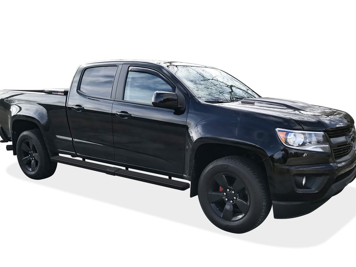 Stainless Steel Both Sides iStep W2W 5 Inch 2015-2026 Chevy Colorado Crew Cab\ 2015-2026 GMC Canyon Crew Cab 6 ft Bed IB03WAI7LB