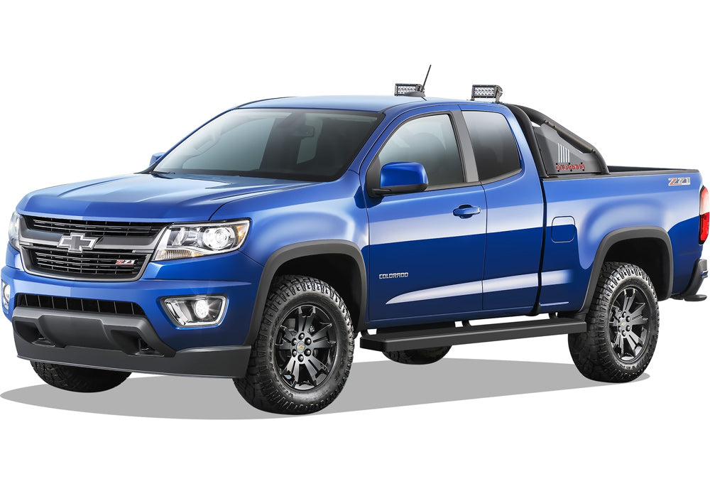 Stainless Steel Both Sides iStep W2W 5 Inch 2015-2022 Chevrolet Colorado Extended Cab\ 2015-2022 GMC Canyon Extended Cab\ 6 ft Bed IB03WAI8LB