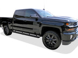 Stainless Steel Both Sides iStep W2W 5 Inch 2007-2018 Chevy/GMC Silverado/Sierra 1500 Crew Cab 5.5 ft Bed\ 2007-2019 Chevy/GMC Silverado/Sierra 2500 HD/3500 HD Crew Cab 5.5 f tBed (Incl. Diesel Models With DEF Tanks) Not for 2007 Classic Model IB03WJG1SB