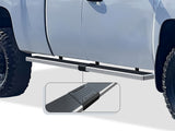 Stainless Steel Both Sides iStep W2W 5 Inch Chevy Silverado 1500\Chevy Silverado 2500\Chevy Silverado 2500 HD\Chevy Silverado 3500\GMC Sierra 1500\GMC Sierra 2500\GMC Sierra 2500 HD\GMC Sierra 3500 IB03WJJ4LA