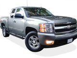 Stainless Steel Both Sides iStep W2W 5 Inch 1999-2013 Chevy Silverado / GMC Sierra 1500/2500 Ext. Cab\ 2001-2014 Chevy Silverado / GMC Sierra 2500HD/3500 Ext. Cab\ (Excl C/K Classic & S.S\ 5.5' Bed) IB03WJJ4SB