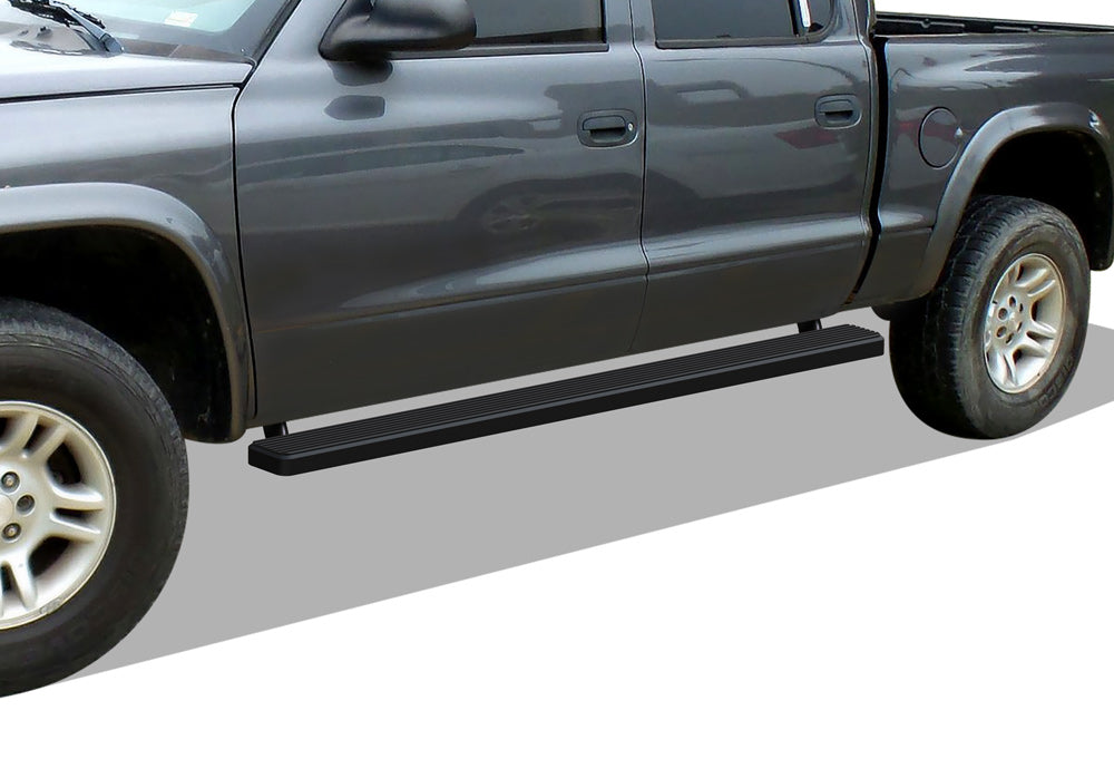 Stainless Steel Both Sides iStep 5 Inch 2000-2004 Dodge Dakota Quad Cab IB04EAD9B
