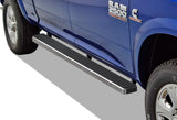 Stainless Steel Both Sides iStep 5 Inch 2009-2018 Dodge RAM 1500 Crew Cab (Incl. 2019-2024 RAM 1500 Classic)\ 2010-2026 Dodge RAM 2500/3500/4500/5500 Crew Cab (Excl. Chassis Cab Diesel Models) IB04EBJ8A