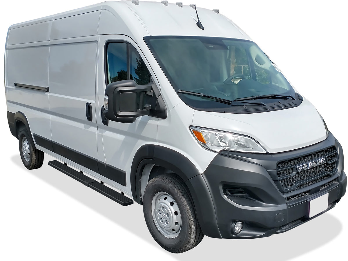 Stainless Steel Both Sides iStep 5 Inch Van 2014-2026 Dodge Promaster Van 136 inch/159 inch Wheel Base (Full Size) For 3-Door Models Only IB04EDJ1B