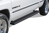 Stainless Steel Both Sides iStep 5 Inch 1994-2001 Dodge RAM 1500 Club Cab\ 1994-2002 Dodge RAM 2500/3500 Club Cab\ 1998-2001 Dodge RAM 1500 Quad Cab (Excl. 02 Body Style Sold in 2001)\ 1998-2002 Dodge RAM 2500/3500 Quad Cab IB04EJD6B