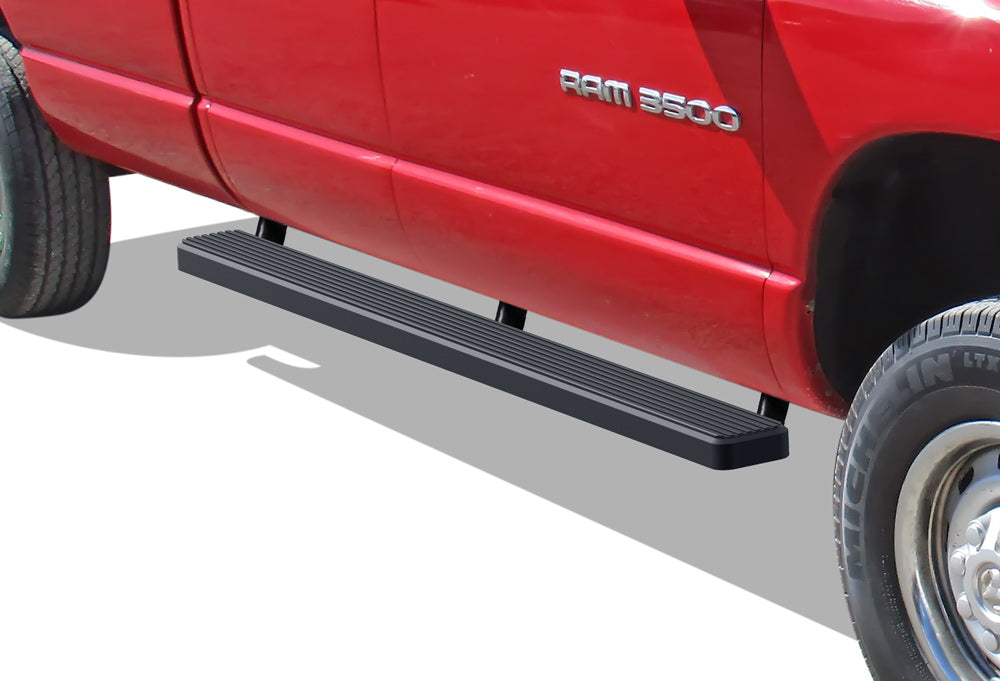Stainless Steel Both Sides iStep 5 Inch 2002-2008 Dodge RAM 1500 Quad Cab\ 2003-2009 Dodge RAM 2500/3500 Quad Cab IB04EJJ2B
