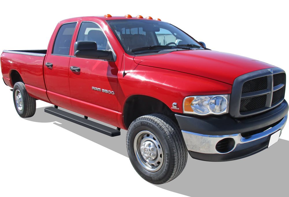 Stainless Steel Both Sides iStep 5 Inch 2002-2008 Dodge RAM 1500 Quad Cab\ 2003-2009 Dodge RAM 2500/3500 Quad Cab IB04EJJ2B