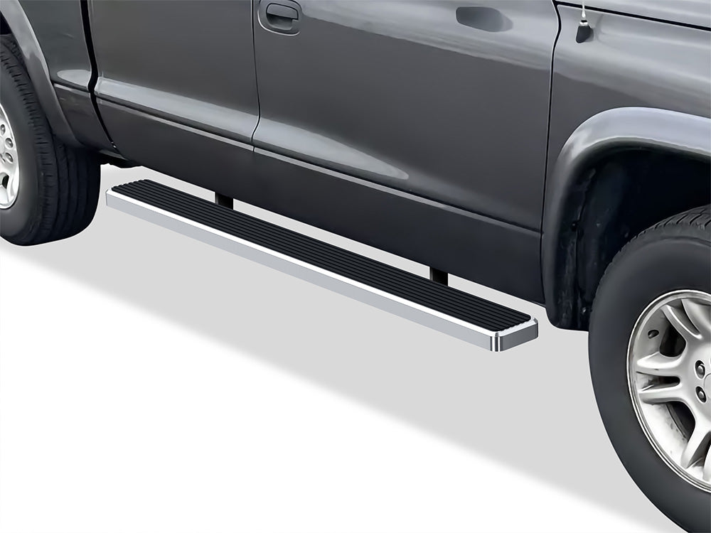 Stainless Steel Both Sides iStep 6 Inch 2000-2004 Dodge Dakota Quad Cab IB04FAD9C