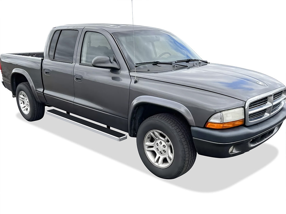 Stainless Steel Both Sides iStep 6 Inch 2000-2004 Dodge Dakota Quad Cab IB04FAD9C