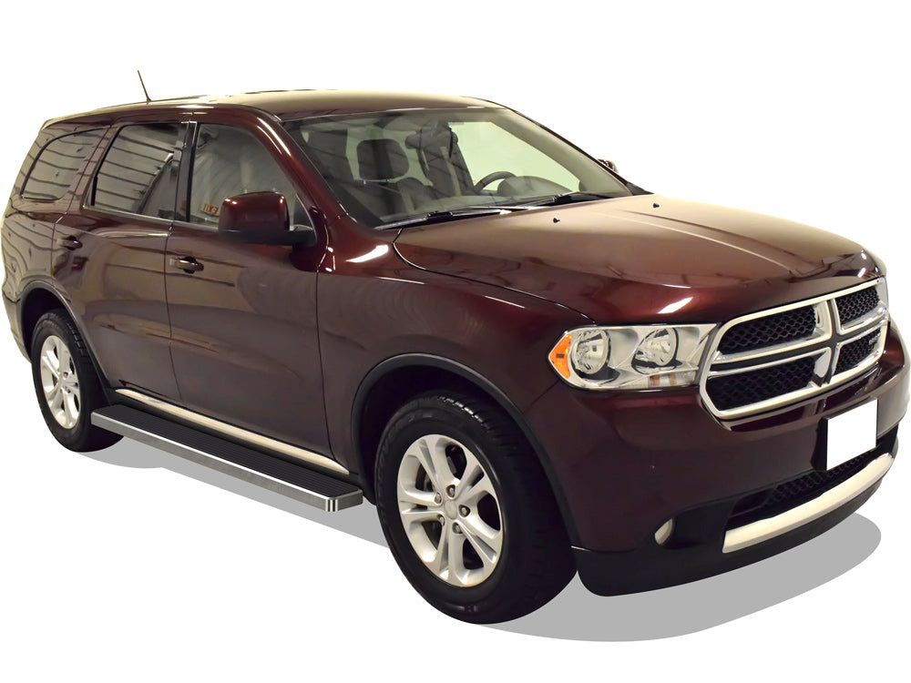 Stainless Steel Both Sides iStep 6 Inch 2011-2026 Dodge Durango 4-Door\  Excl. R/T, GT, GT Plus and SRT Models\Excl. Models w/ OE Skirt Cladding IB04FBE2A