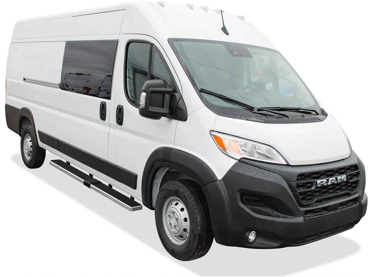 Stainless Steel Both Sides iStep 6 Inch Van 2014-2026 Dodge Promaster Van 136 inch/159 inch Wheel Base (Full Size) For 3-Door Models Only IB04FDJ1A