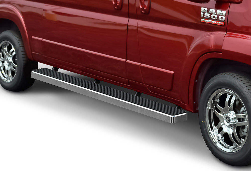 Stainless Steel Both Sides iStep 6 Inch Van 2014-2026 Dodge Promaster Van 118-Inch Wheel Base (Full Size) For 3-Door Models Only IB04FDJ2A