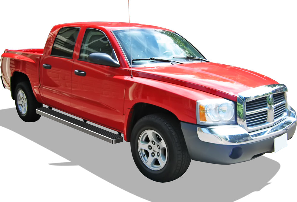 Stainless Steel Both Sides iStep 6 Inch 2005-2011 Dodge Dakota Quad Cab IB04FJF5A
