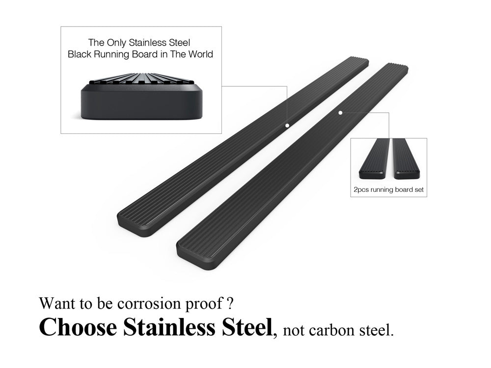 Stainless Steel Both Sides iStep 6 Inch 1998-2003 Dodge Durango 4-Door IB04FJH9B