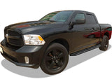 Stainless Steel Both Sides Running Board-H Series W2W 2009-2018 Dodge Ram 1500 Crew Cab 5.5 ft Bed (Incl. 2019-2024 RAM 1500 Classic)\ 2010-2026 Dodge RAM 2500/3500/4500/5500 Crew Cab\ 5.5 ft Bed\  (Excl. Chassis Cab Diesel Models) IB04PBJ8SH