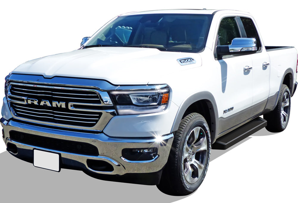 6061 Aircraft Aluminum Both Sides iRunning Board 2019-2026 Ram 1500 Quad Cab (Excl. 2019-2024 RAM 1500 Classic) IB04RAE9B