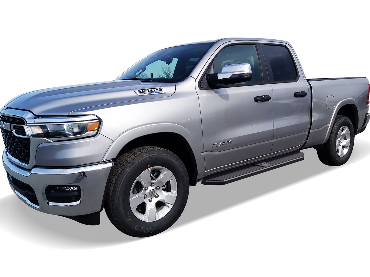 Stainless Steel Both Sides Running Board-H Series 2019-2026 Ram 1500 Quad Cab (Excl. 2019-2024 RAM 1500 Classic) IB04RAE9H
