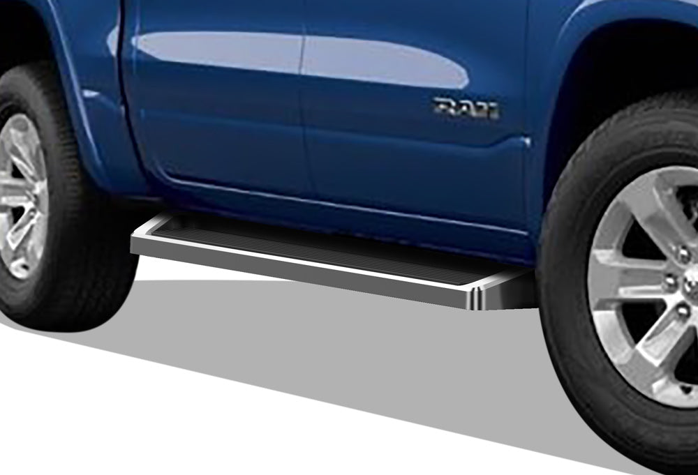 6061 Aircraft Aluminum Both Sides iRunning Board 2019-2026 Ram 1500 Crew Cab (Excl. 2019-2024 RAM 1500 Classic) IB04RBE8A