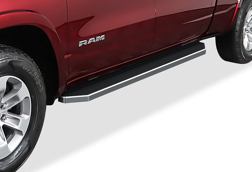 Stainless Steel Both Sides Running Board-H Series 2019-2026 Ram 1500 Crew Cab (Excl. 2019-2024 Ram 1500 Classic) IB04RBE8Y
