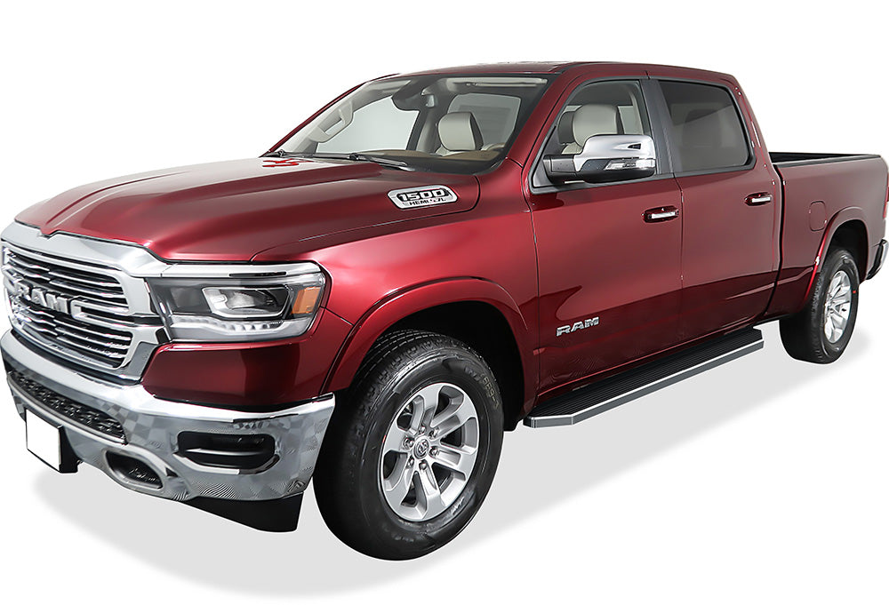 Stainless Steel Both Sides Running Board-H Series 2019-2026 Ram 1500 Crew Cab (Excl. 2019-2024 Ram 1500 Classic) IB04RBE8Y