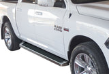 6061 Aircraft Aluminum Both Sides iRunning Board 2009-2018 Dodge RAM 1500 Crew Cab (Incl. 2019-2024 RAM 1500 Classic)\ 2010-2026 Dodge RAM 2500/3500/4500/5500 Crew Cab (Excl. Chassis Cab Diesel Models) IB04RBJ8A