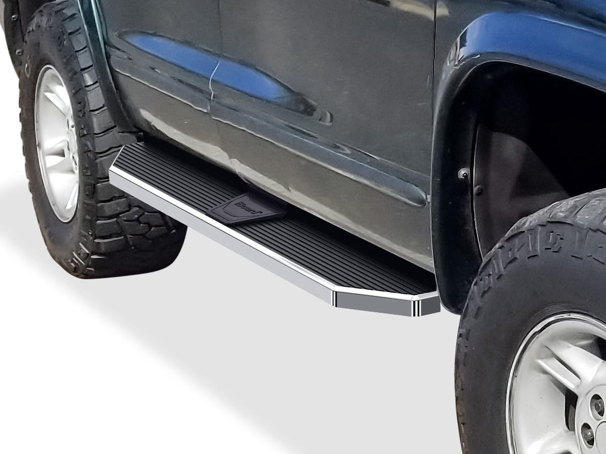 Stainless Steel Both Sides Running Board-H Series 1997-2000 Dodge Durango\ 1999-2000 Dodge Dakota Quad Cab IB04RIA1Y