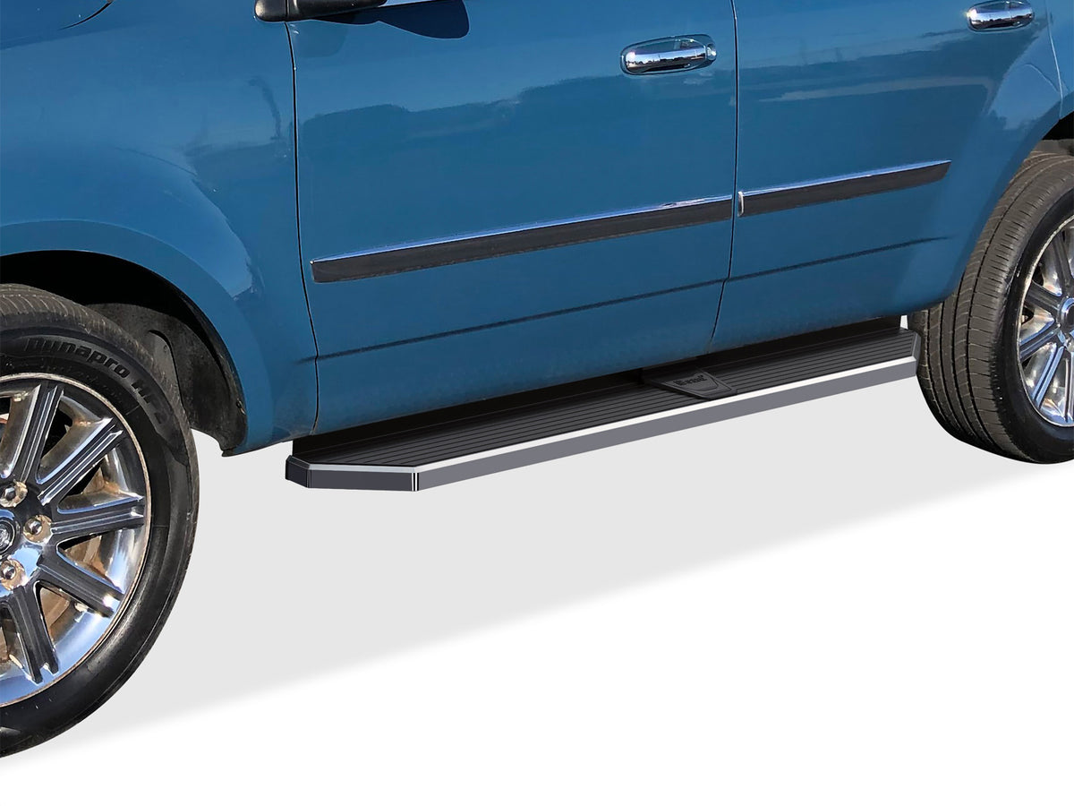 Stainless Steel Both Sides Running Board-H Series 2004-2010 Dodge Durango\ 2006-2009 Chrysler Aspen IB04RIA2Y