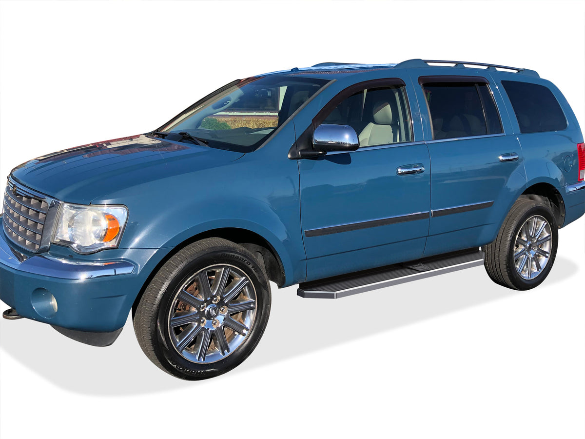 Stainless Steel Both Sides Running Board-H Series 2004-2010 Dodge Durango\ 2006-2009 Chrysler Aspen IB04RIA2Y