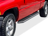 Stainless Steel Both Sides Running Board-H Series 1994-2001 Dodge Ram 1500 Club Cab\ 1994-2002 Dodge Ram 2500/3500 Club Cab\ 1998-2001 Dodge Ram 1500 Quad Cab (Excl. 2002 Body Style Sold in 2001)\ 1998-2002 Dodge Ram 2500/3500 Quad Cab IB04RJD6Y