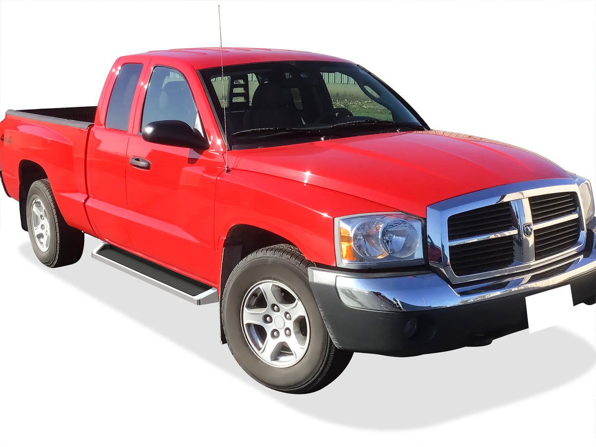 6061 Aircraft Aluminum Both Sides iRunning Board 2005-2011 Dodge Dakota Club Cab IB04RJF4A