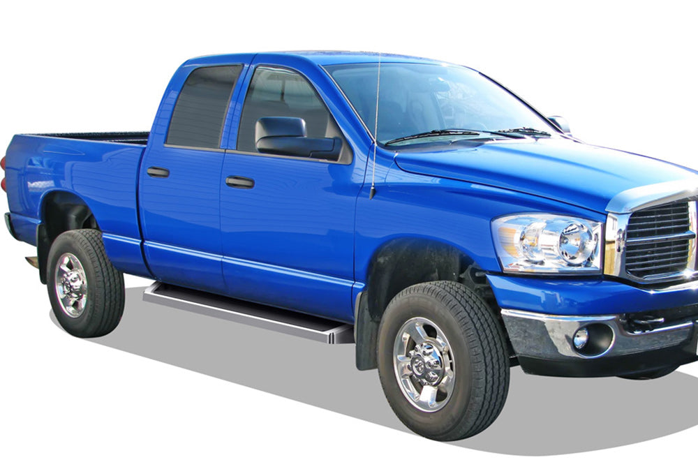 6061 Aircraft Aluminum Both Sides iRunning Board 2002-2008 Dodge RAM 1500 Quad Cab\ 2003-2009 Dodge RAM 2500/3500 Quad Cab IB04RJJ2A