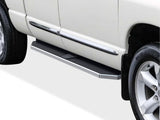 Stainless Steel Both Sides Running Board-H Series 2002-2008 Dodge Ram 1500 Quad Cab\ 2003-2009 Dodge Ram 2500/3500 Quad Cab\ (Excl. Daytona, Rumble Bee and SRT-10 Models) IB04RJJ2Y