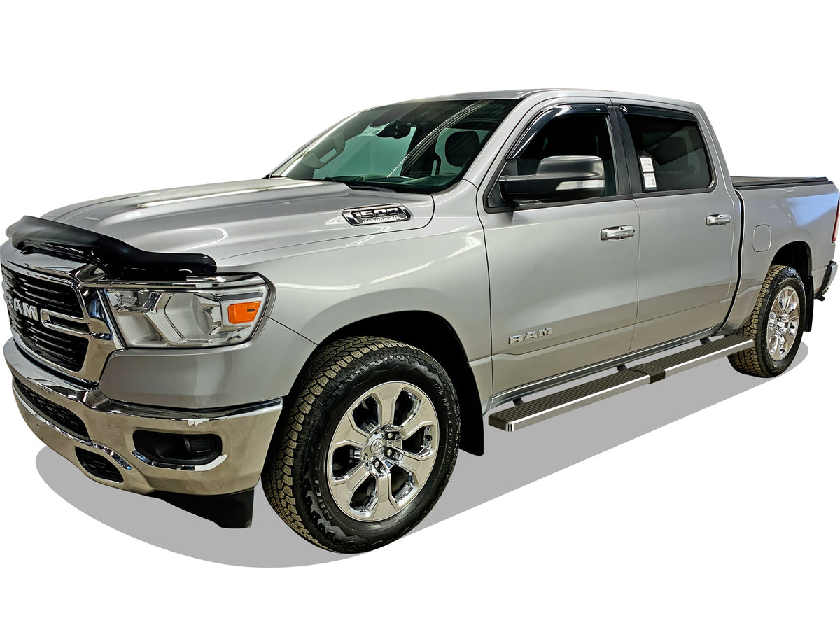 Stainless Steel Both Sides iStep W2W 6 Inch 2019-2026 Ram 1500 Crew Cab (Excl. 2019-2024 RAM 1500 Classic) For 5.5 ft Bed IB04SBE8SC