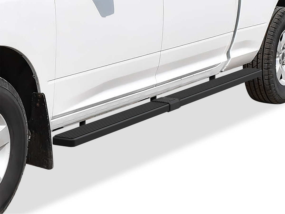 Stainless Steel Both Sides iStep W2W 6 Inch 2009-2018 Dodge Ram 1500 Crew Cab 6.5 ft Bed (Incl. 2019-2024 RAM 1500 Classic)\ 2010-2026 Dodge RAM 2500/3500/4500/5500 Crew Cab\ 6.5 ft Bed\  (Excl. Chassis Cab Diesel Models) IB04SBJ8LB