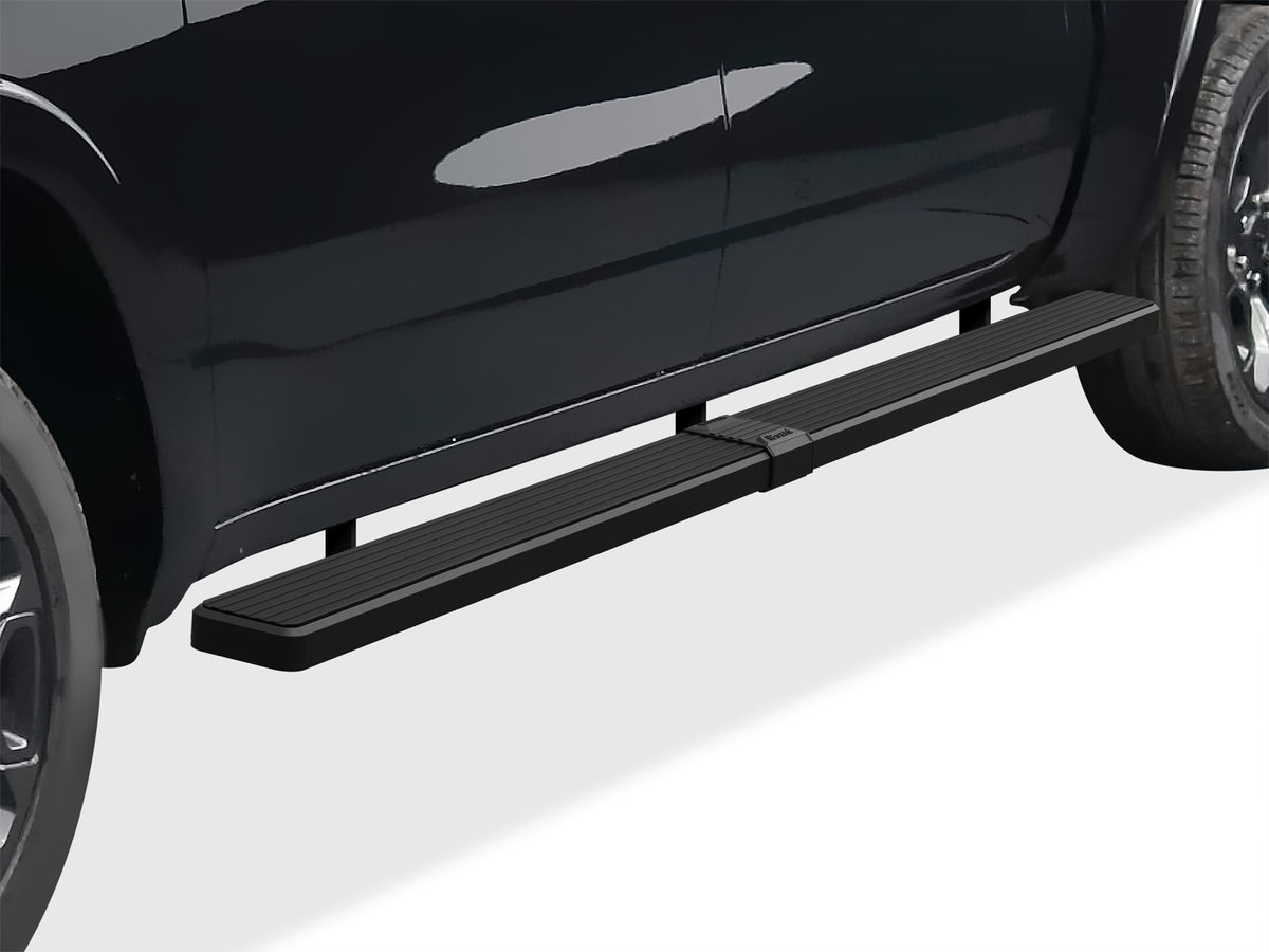 Stainless Steel Both Sides iStep W2W 5 Inch 2019-2026 Ram 1500 Crew Cab (Excl. 2019-2024 RAM 1500 Classic) For 5.5 ft Bed IB04WBE8SB