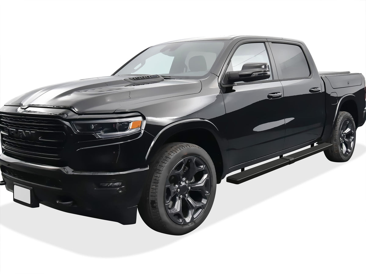Stainless Steel Both Sides iStep W2W 5 Inch 2019-2026 Ram 1500 Crew Cab (Excl. 2019-2024 RAM 1500 Classic) For 5.5 ft Bed IB04WBE8SB
