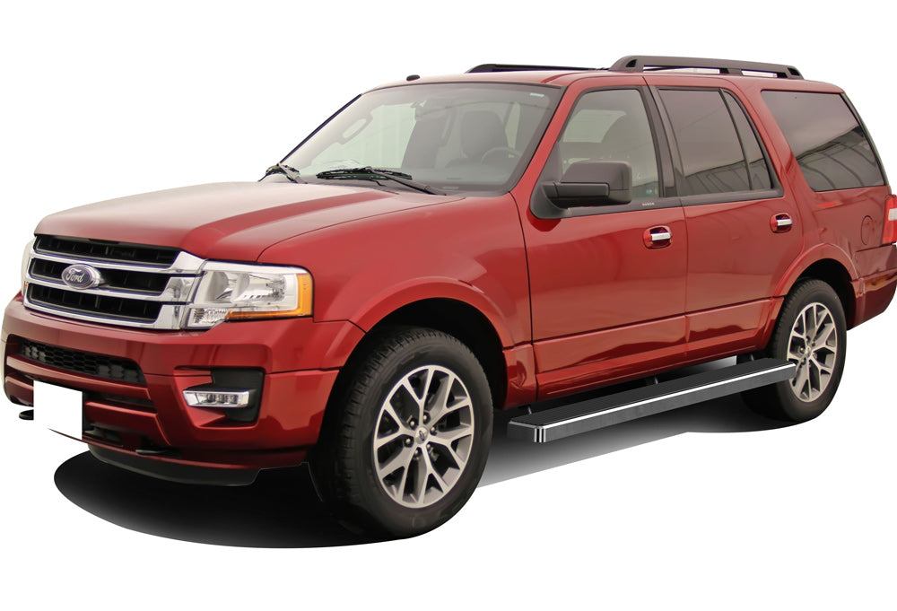 Stainless Steel Both Sides iStep 5 Inch 2003-2017 Ford Expedition\ Excl. EL Model\ Not Fit Funkmaster Flex Edition IB06EAC4A