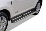 Stainless Steel Both Sides iStep 5 Inch 2007-2014 Ford Edge (Excl. Sport and Ecoboost equipped Models)\  2007-2010 Lincoln MKX (Excl. EcoBoost Model) *Will not work on vehicles equipped with power retracting boards. IB06EAC8A